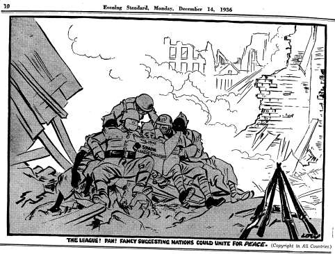 Spanish Civil War cartoon